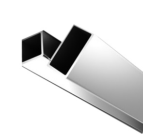 TUBO ORNAMENTAL CUADRADO INOXIDABLE T304