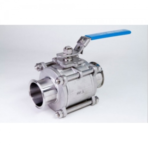 VALVULA DE BOLA S/PULIR 3PZAS INOX T316