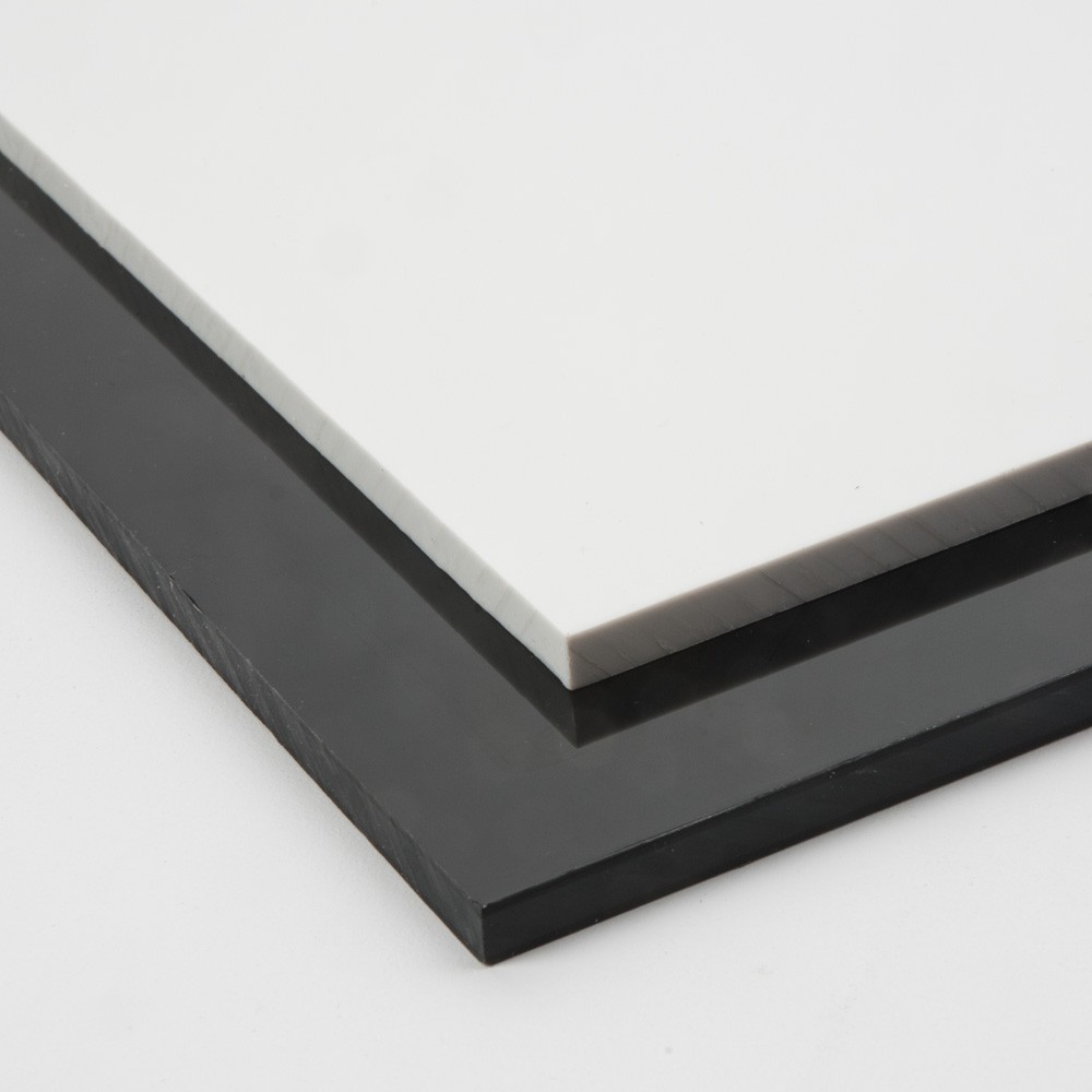 PLACA DE POLIETILENO UHMWPE &lpar;Blanco y Negro&rpar;