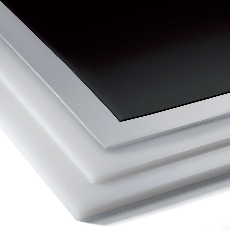 PLACA DE POLIETILENO HDPE &lpar;Blanco y Negro&rpar;