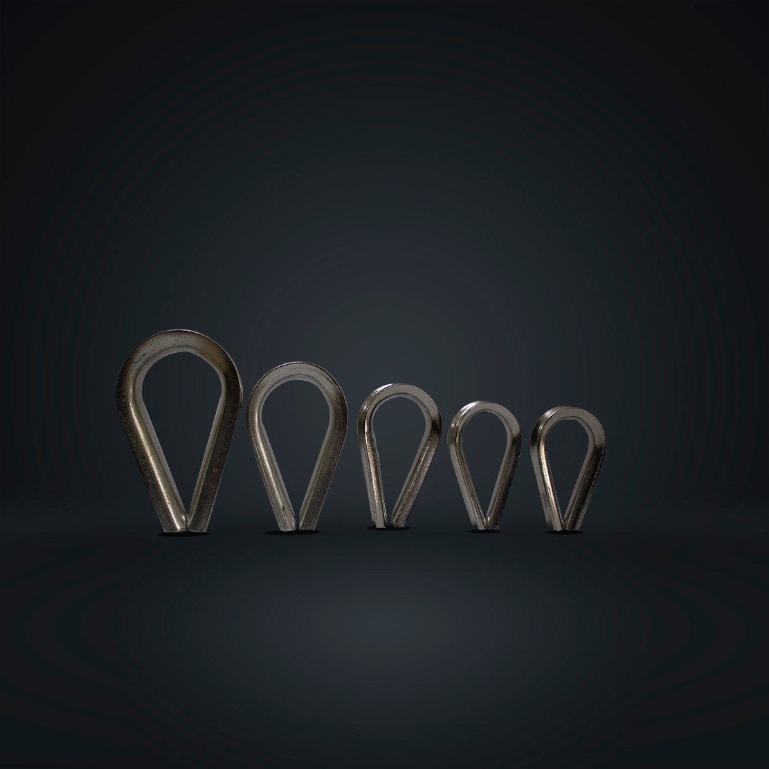 GUARDA CABOS DE ACERO INOXIDABLE T316 (ROZADERAS)