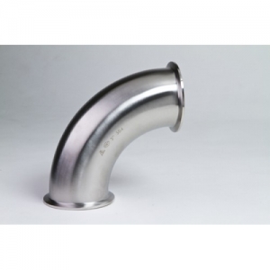 CODO CLAMP 90° EN ACERO INOX T304 Y T316