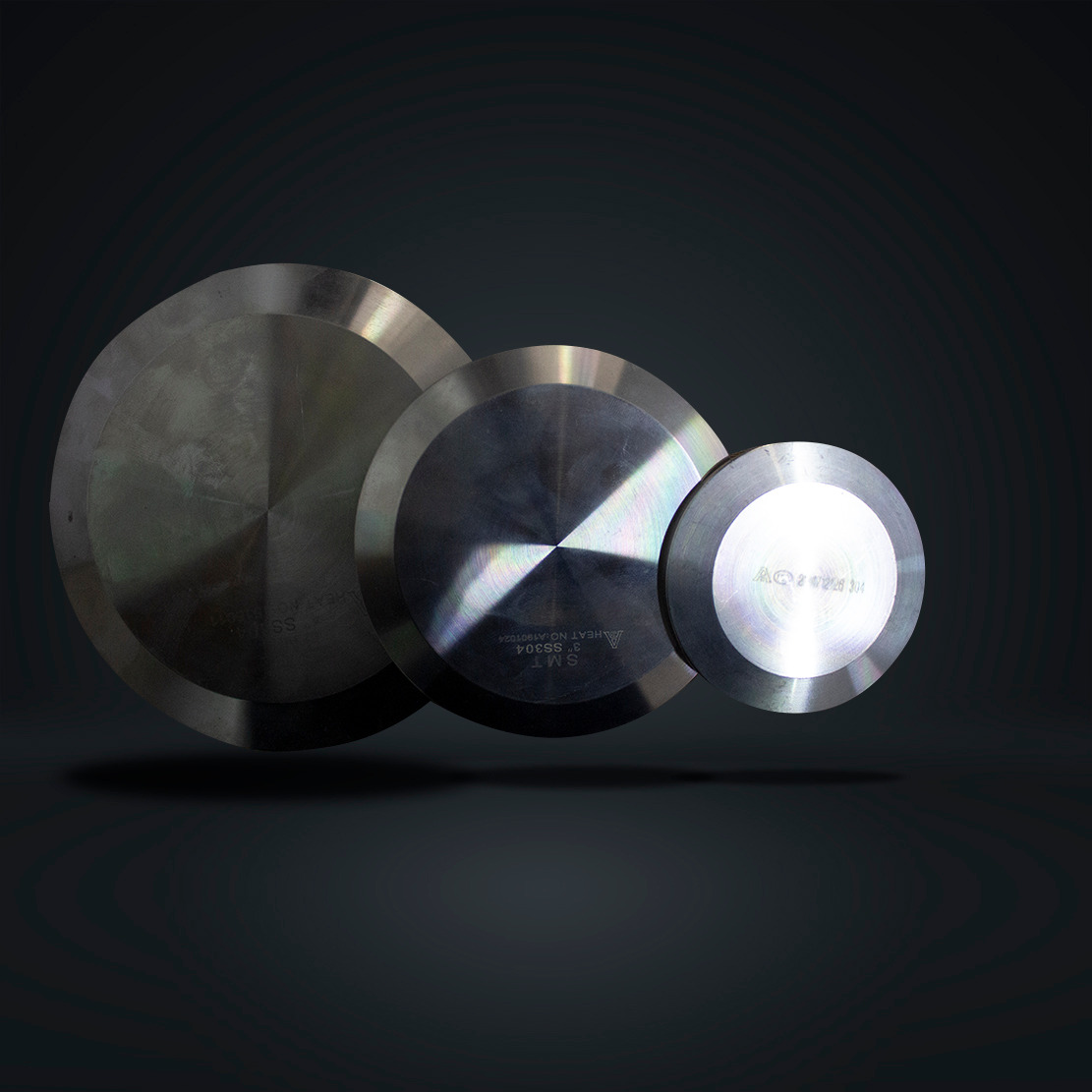 TAPON CLAMP EN ACERO INOX T304 Y T316