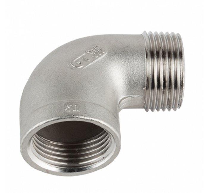 CODO NIPLE DE ACERO INOX T304 Y T316 CED.40