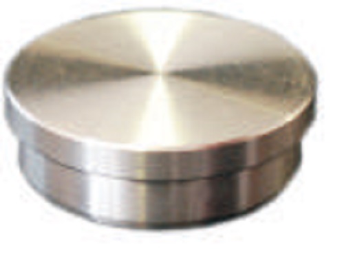 TAPON PLANO PARA TUBO EN INOX T304